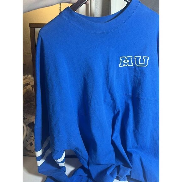 Disney Sweater Monsters University Spirit Jersey Pullover Blue Size 2XL.   I - Picture 4 of 5